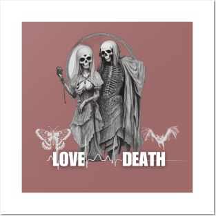 love with death Posters and Art